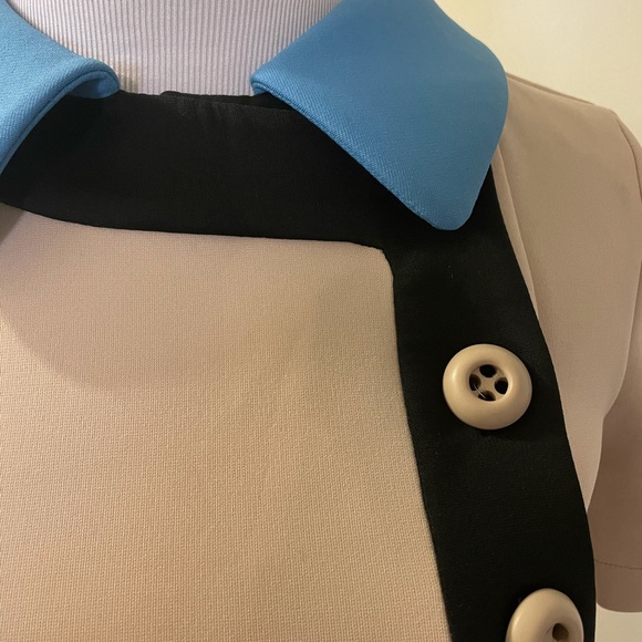 Gorgeous Prada color block collared top - Picture 13 of 16